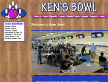 Tablet Screenshot of kensbowl.com